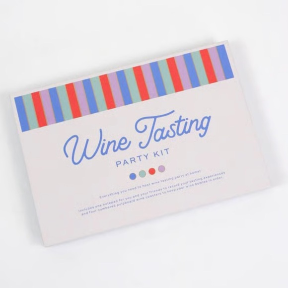 Love X June Other - Wine Tasting Party‎ Kit with Multicolor Design